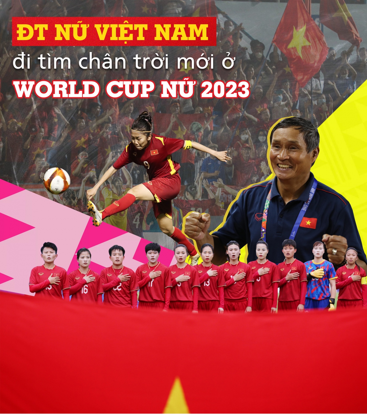 ĐT nữ Việt Nam đi tìm chân trời mới ở World Cup nữ 2023